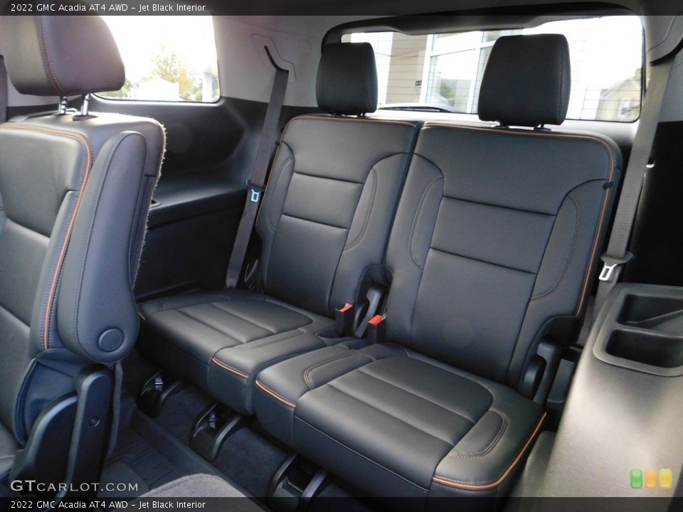 Jet Black Interior Rear Seat for the 2022 GMC Acadia AT4 AWD #146612245
