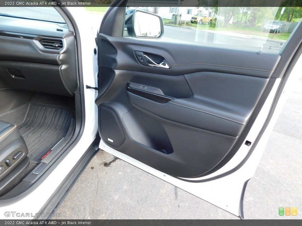 Jet Black Interior Door Panel for the 2022 GMC Acadia AT4 AWD #146612411