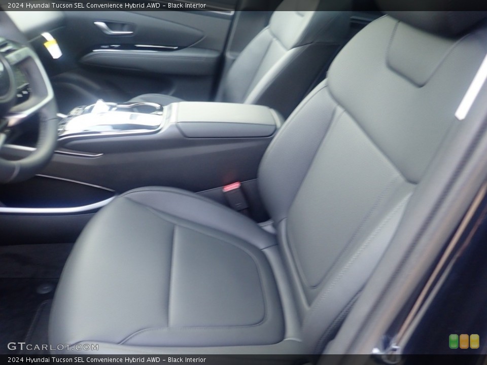 Black Interior Front Seat for the 2024 Hyundai Tucson SEL Convenience Hybrid AWD #146613190