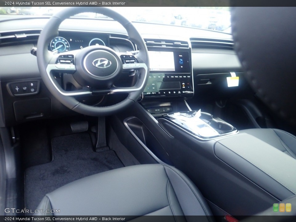 Black Interior Photo for the 2024 Hyundai Tucson SEL Convenience Hybrid AWD #146613238
