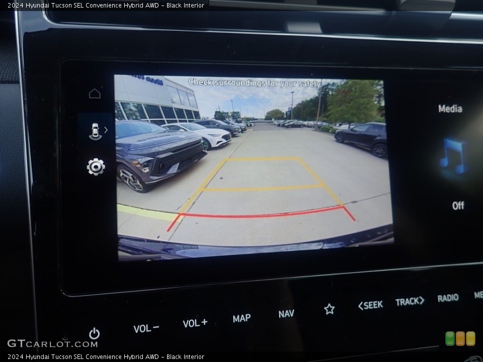 Black Interior Controls for the 2024 Hyundai Tucson SEL Convenience Hybrid AWD #146613402