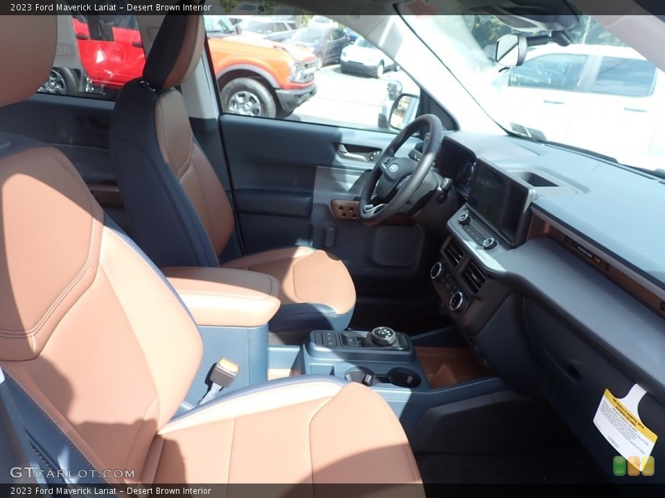Desert Brown Interior Front Seat for the 2023 Ford Maverick Lariat #146614952