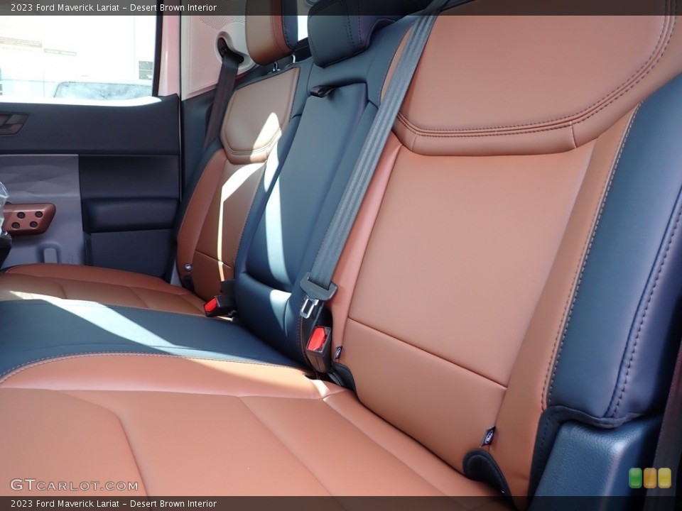 Desert Brown Interior Rear Seat for the 2023 Ford Maverick Lariat #146615023