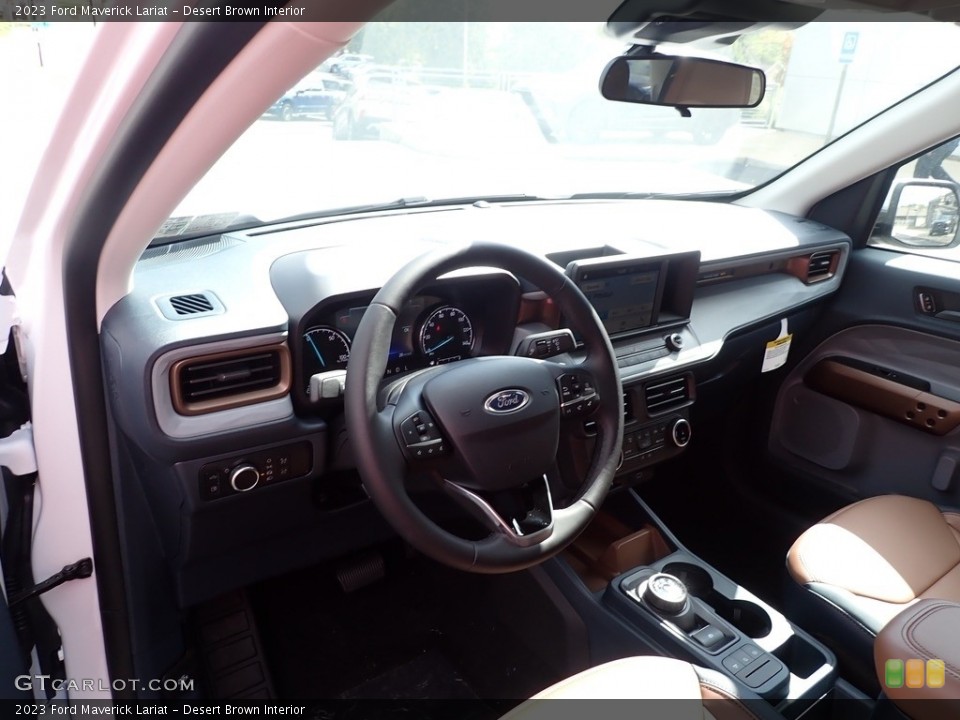 Desert Brown Interior Front Seat for the 2023 Ford Maverick Lariat #146615047