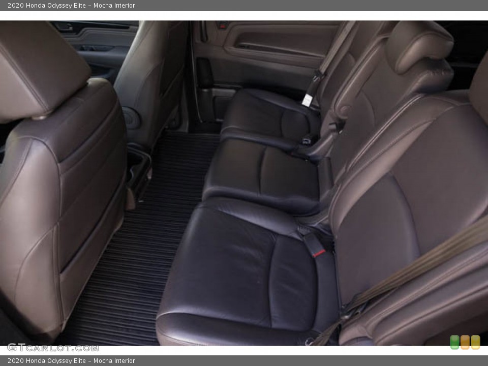 Mocha Interior Rear Seat for the 2020 Honda Odyssey Elite #146615554