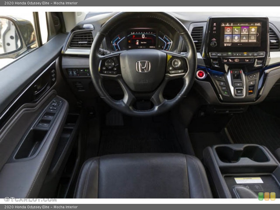 Mocha Interior Dashboard for the 2020 Honda Odyssey Elite #146615580