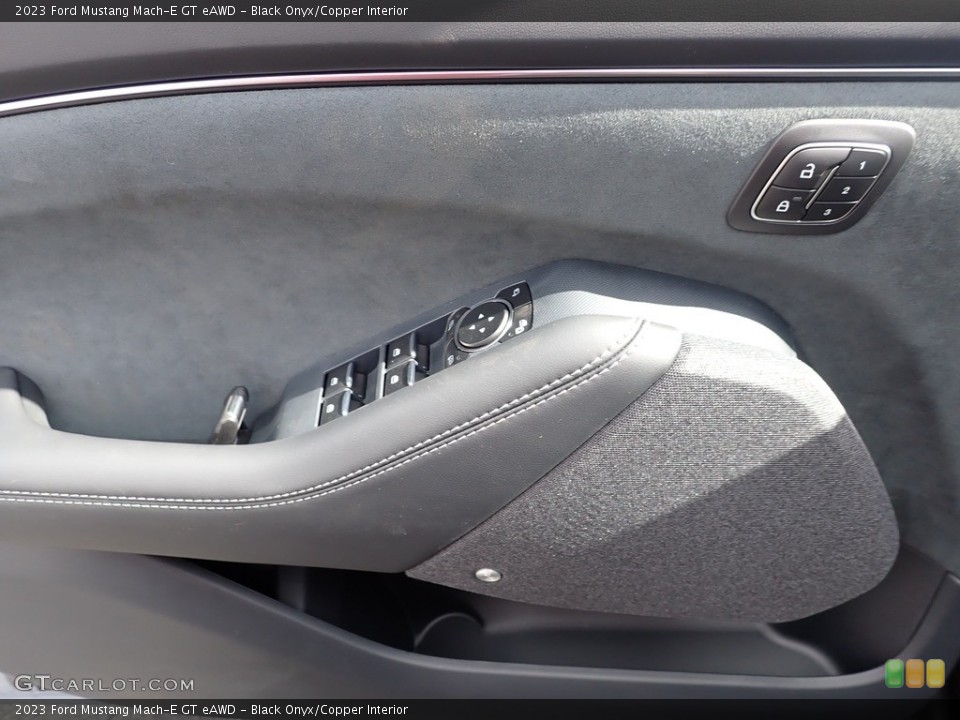 Black Onyx/Copper Interior Door Panel for the 2023 Ford Mustang Mach-E GT eAWD #146616036