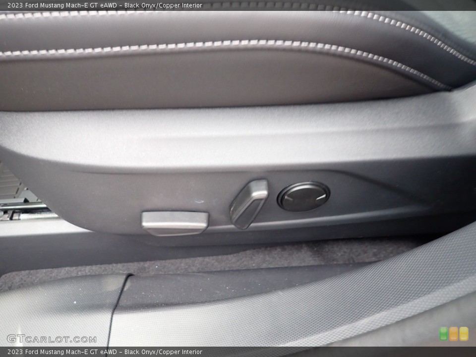 Black Onyx/Copper 2023 Ford Mustang Mach-E Interiors