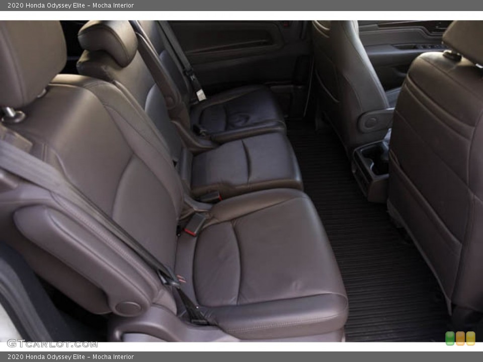 Mocha Interior Rear Seat for the 2020 Honda Odyssey Elite #146616083