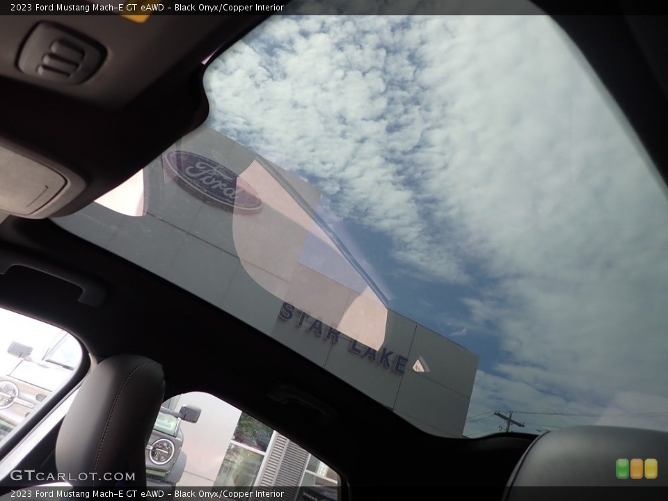 Black Onyx/Copper Interior Sunroof for the 2023 Ford Mustang Mach-E GT eAWD #146616088