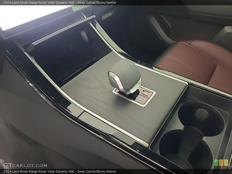 Deep Garnet/Ebony Interior Transmission for the 2024 Land Rover Range Rover Velar Dynamic HSE #146616792