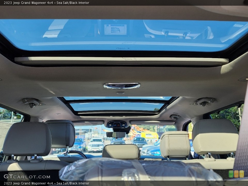 Sea Salt/Black Interior Sunroof for the 2023 Jeep Grand Wagoneer 4x4 #146617200