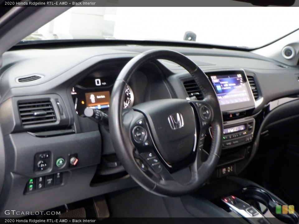 Black Interior Dashboard for the 2020 Honda Ridgeline RTL-E AWD #146618644