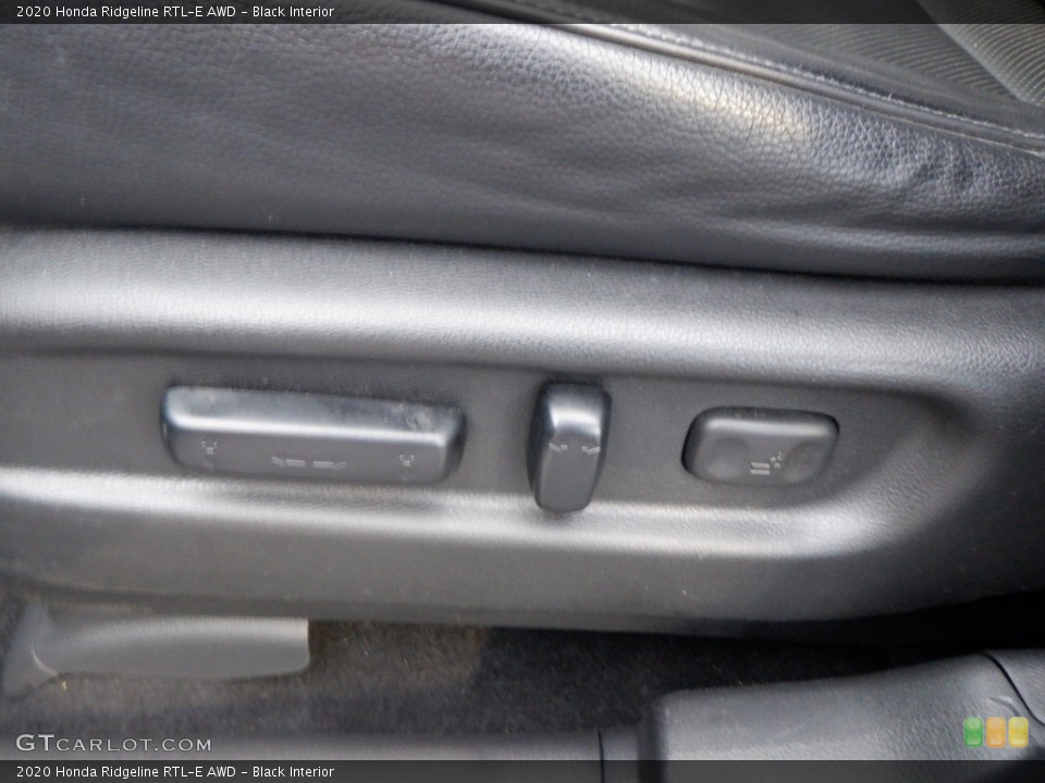 Black 2020 Honda Ridgeline Interiors