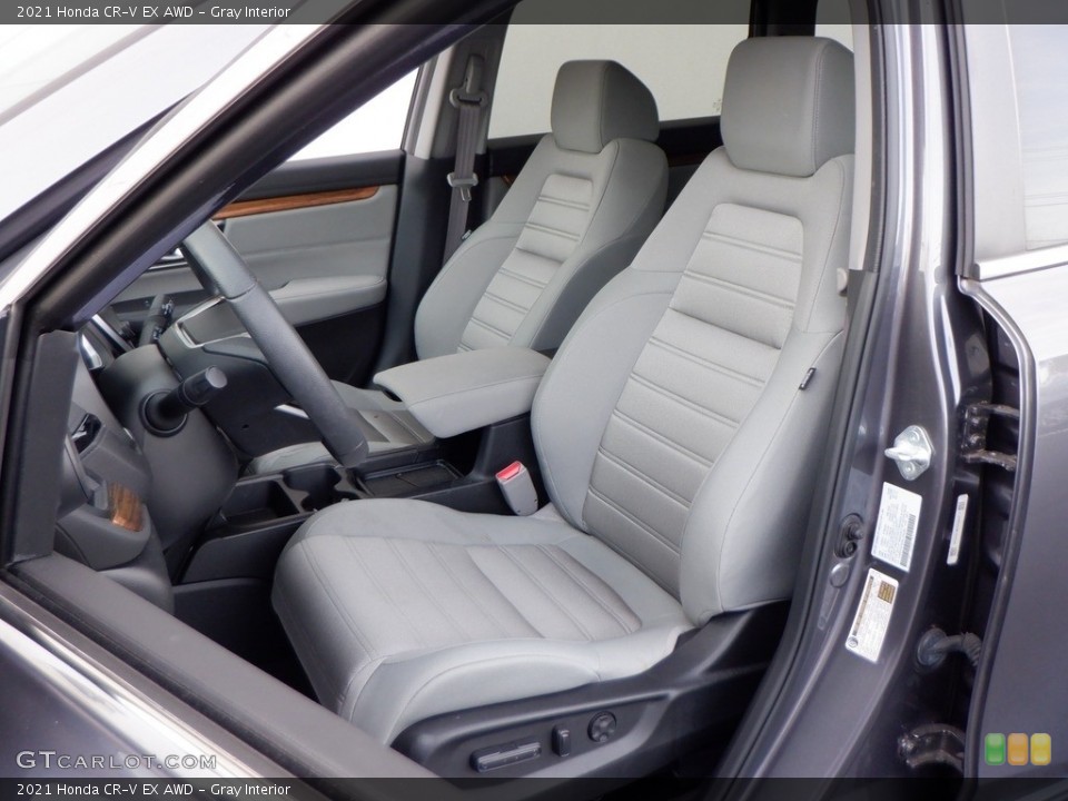 Gray Interior Front Seat for the 2021 Honda CR-V EX AWD #146619554
