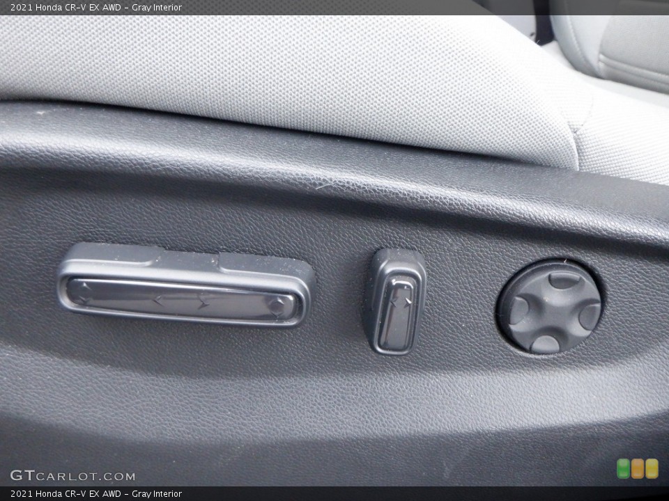 Gray Interior Controls for the 2021 Honda CR-V EX AWD #146619583
