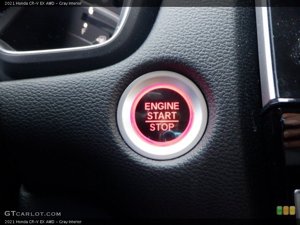 Gray Interior Controls for the 2021 Honda CR-V EX AWD #146619719