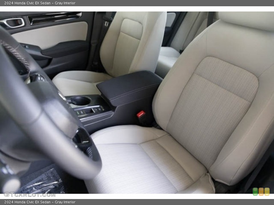 Gray Interior Photo for the 2024 Honda Civic EX Sedan #146619784