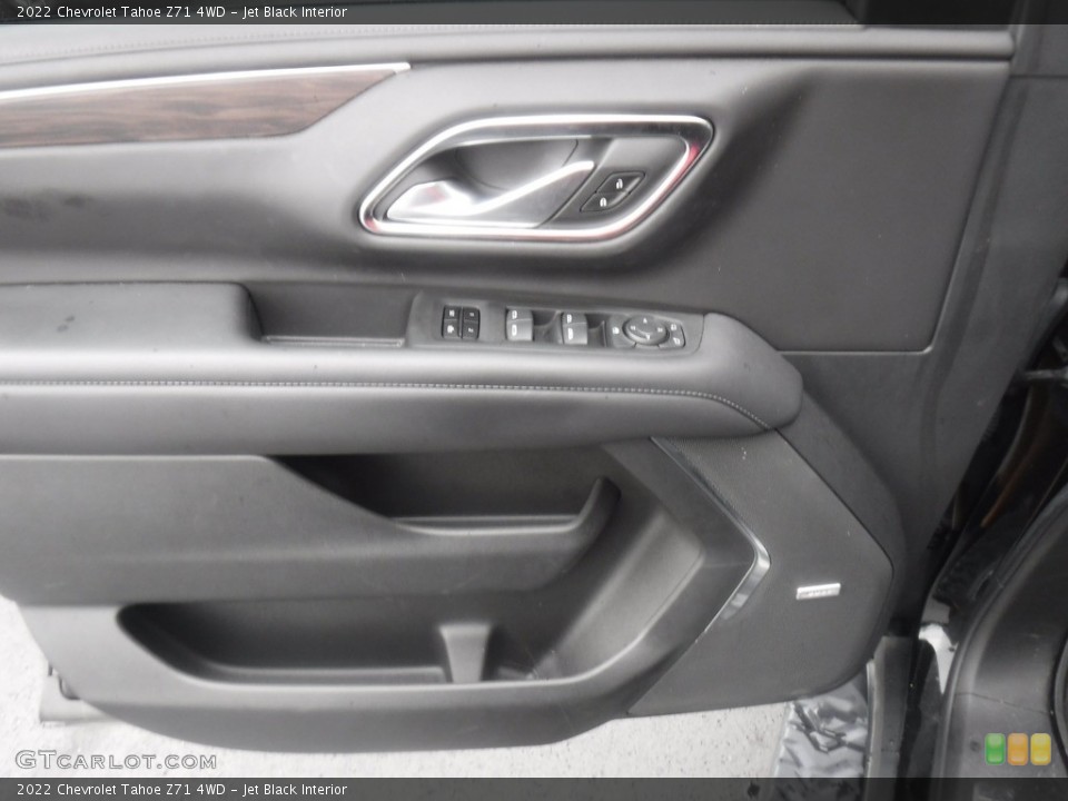 Jet Black Interior Door Panel for the 2022 Chevrolet Tahoe Z71 4WD #146620564