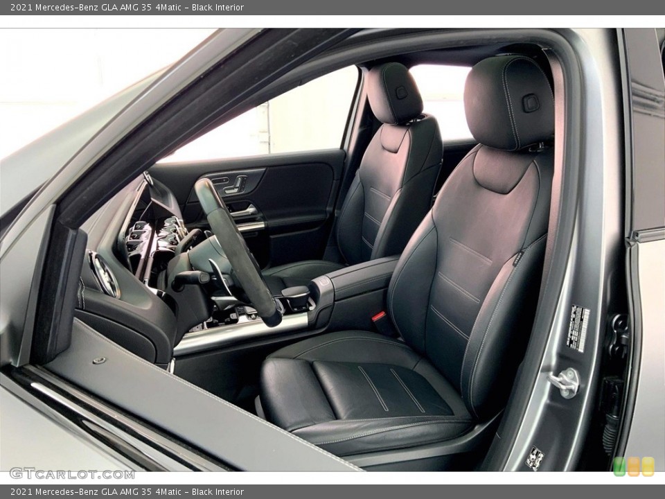Black Interior Front Seat for the 2021 Mercedes-Benz GLA AMG 35 4Matic #146621037