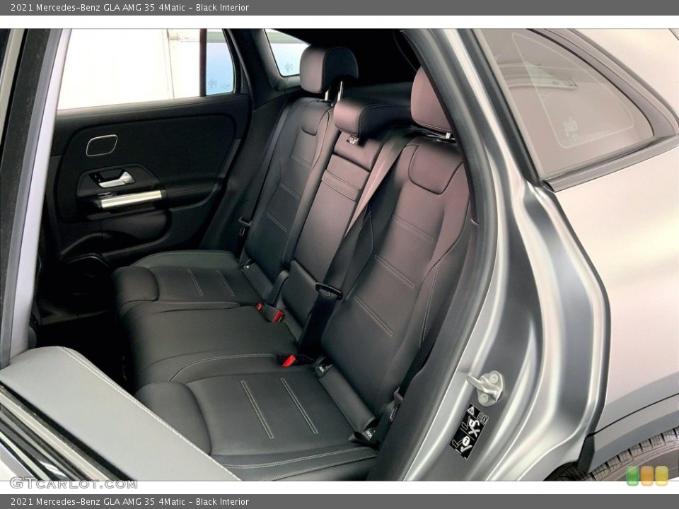 Black Interior Rear Seat for the 2021 Mercedes-Benz GLA AMG 35 4Matic #146621091