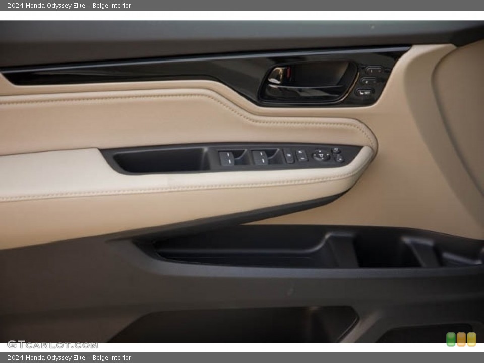 Beige Interior Door Panel for the 2024 Honda Odyssey Elite #146621902