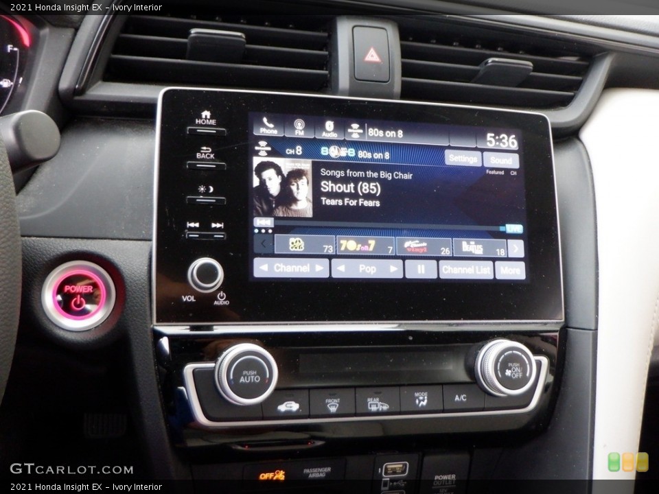 Ivory Interior Audio System for the 2021 Honda Insight EX #146622064