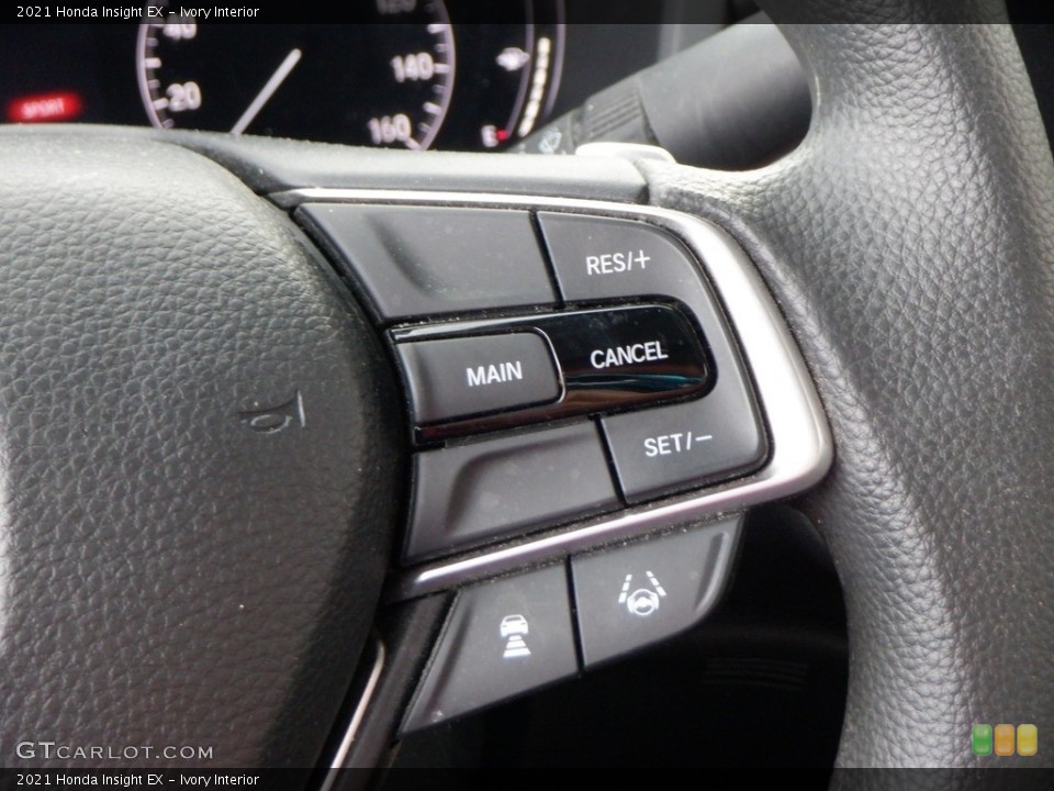 Ivory Interior Steering Wheel for the 2021 Honda Insight EX #146622189