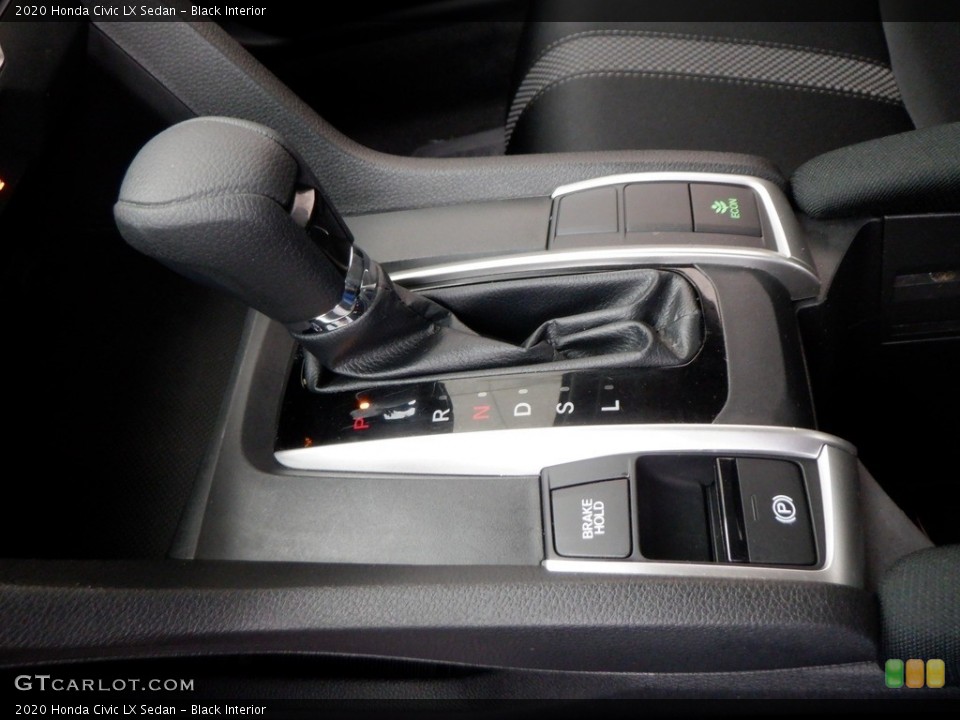Black Interior Transmission for the 2020 Honda Civic LX Sedan #146622622
