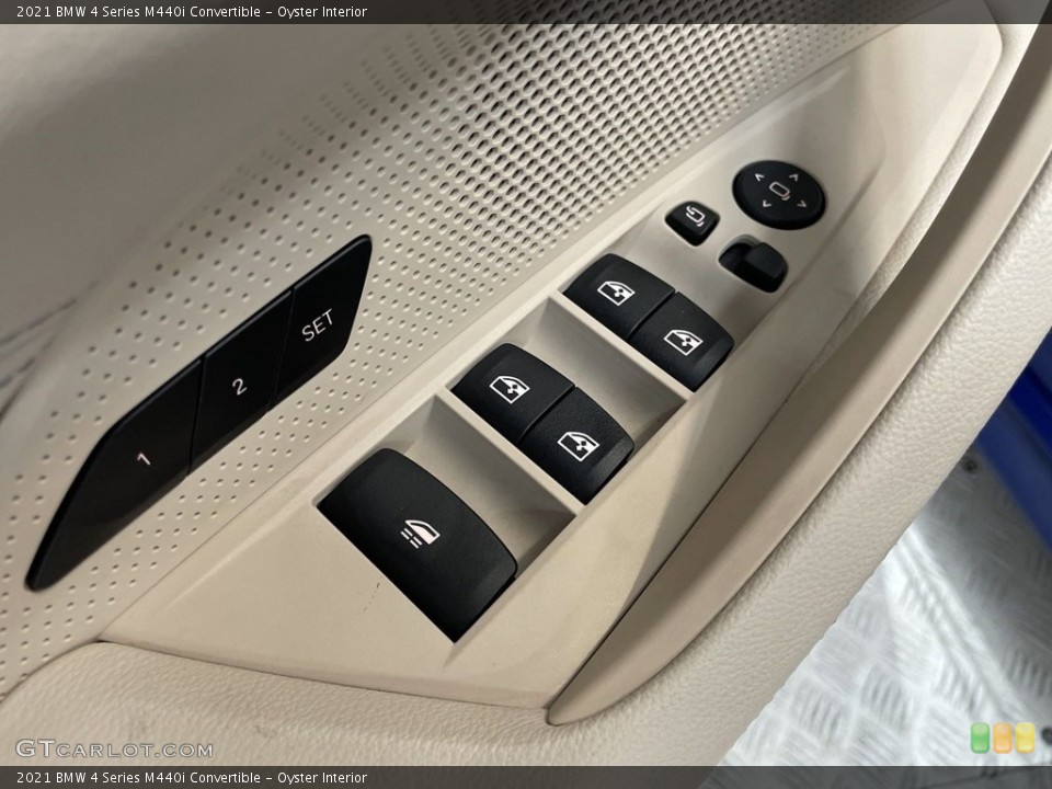 Oyster Interior Door Panel for the 2021 BMW 4 Series M440i Convertible #146623288
