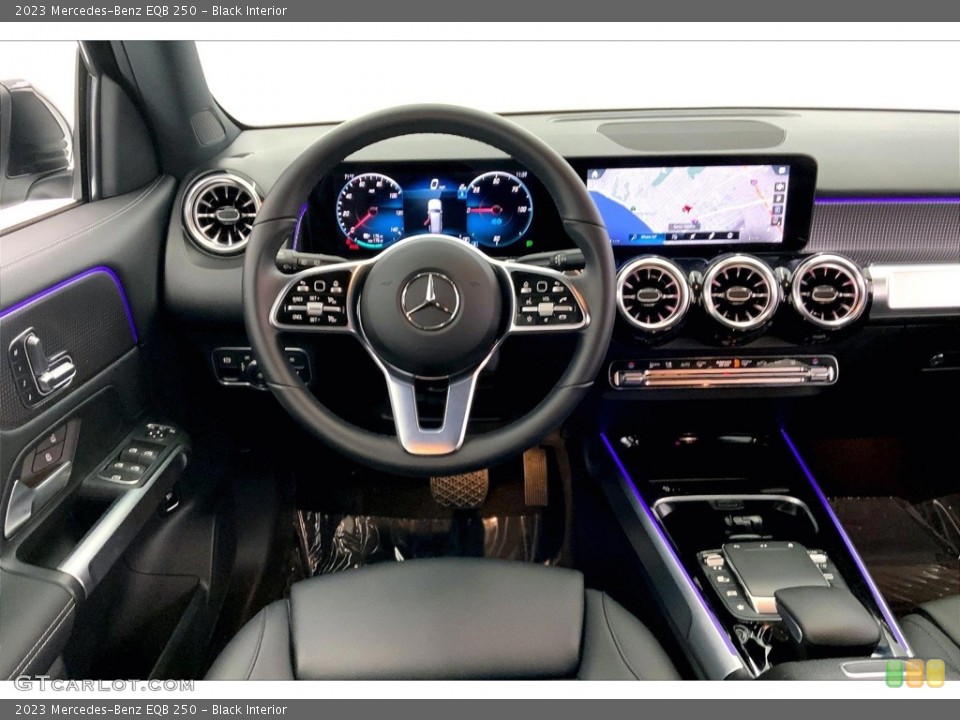 Black Interior Dashboard for the 2023 Mercedes-Benz EQB 250 #146623402