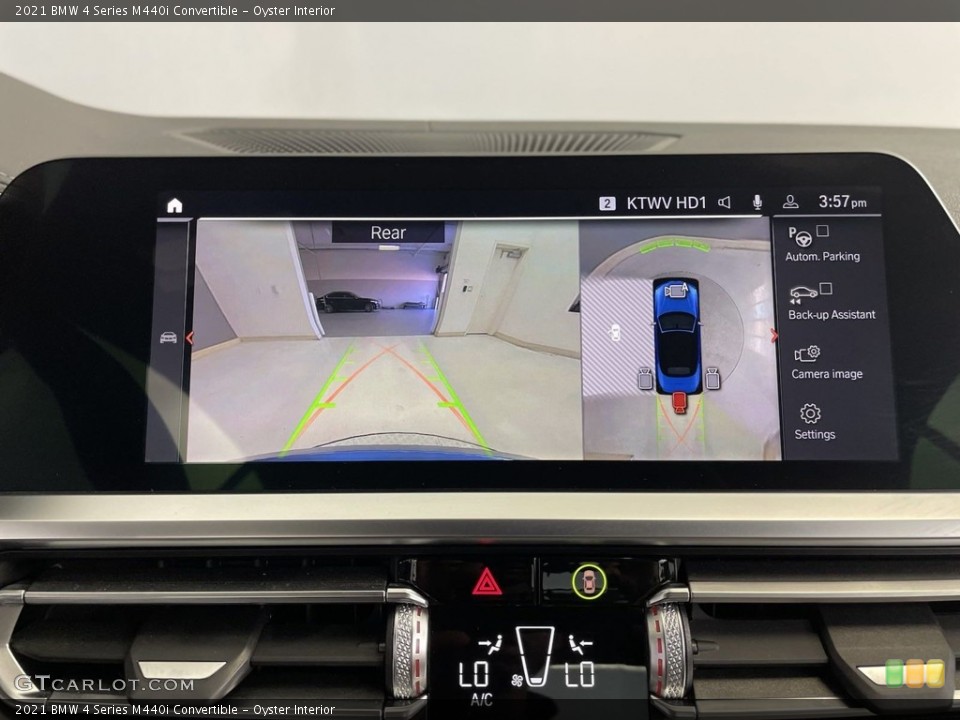 Oyster Interior Controls for the 2021 BMW 4 Series M440i Convertible #146623537