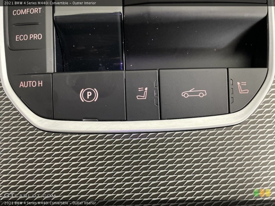 Oyster Interior Controls for the 2021 BMW 4 Series M440i Convertible #146623643