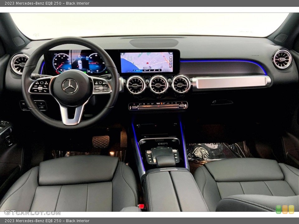 Black Interior Dashboard for the 2023 Mercedes-Benz EQB 250 #146623667