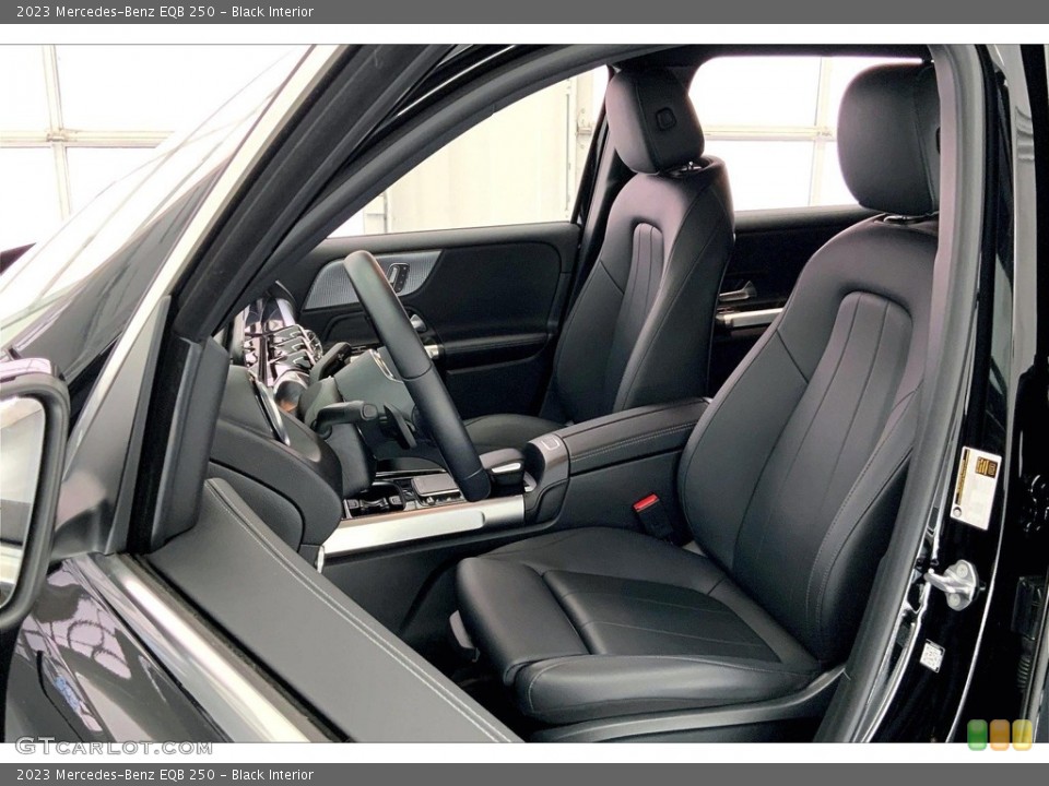 Black Interior Front Seat for the 2023 Mercedes-Benz EQB 250 #146623743