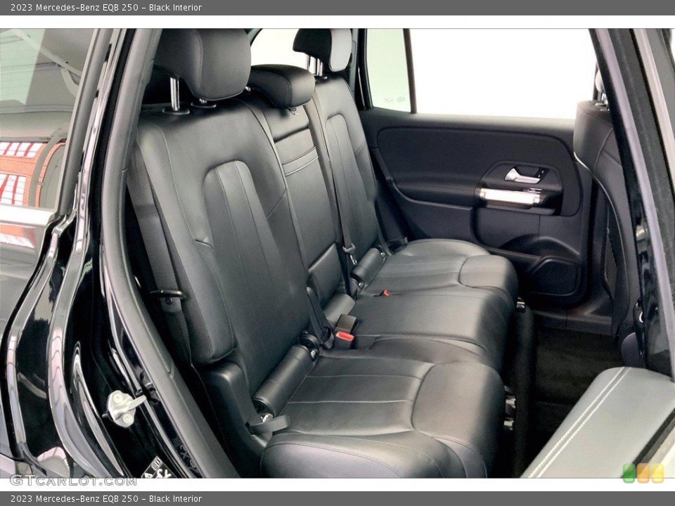 Black Interior Rear Seat for the 2023 Mercedes-Benz EQB 250 #146623772