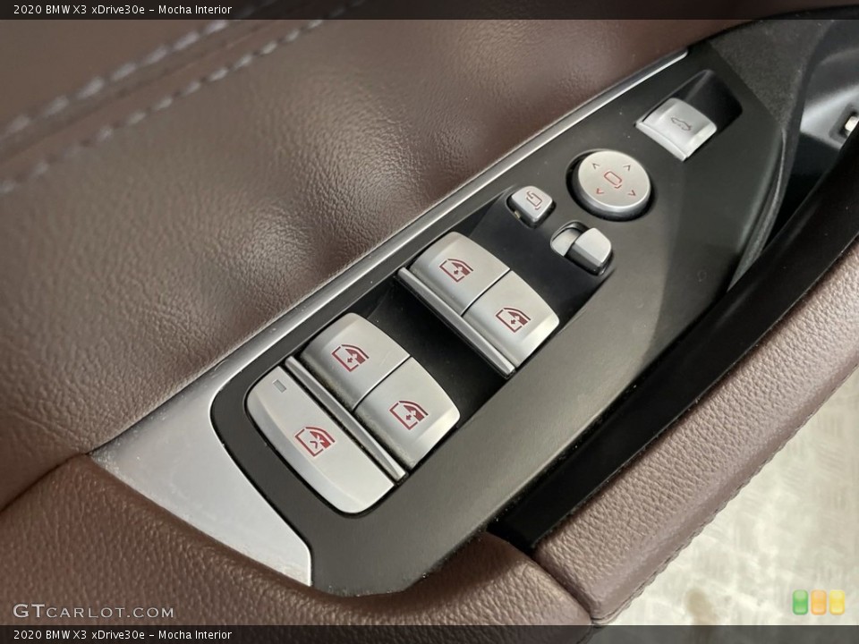 Mocha Interior Door Panel for the 2020 BMW X3 xDrive30e #146624112