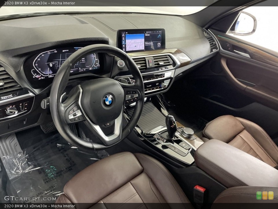 Mocha Interior Prime Interior for the 2020 BMW X3 xDrive30e #146624160