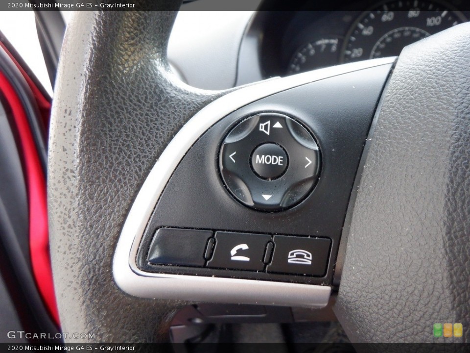 Gray Interior Steering Wheel for the 2020 Mitsubishi Mirage G4 ES #146624197
