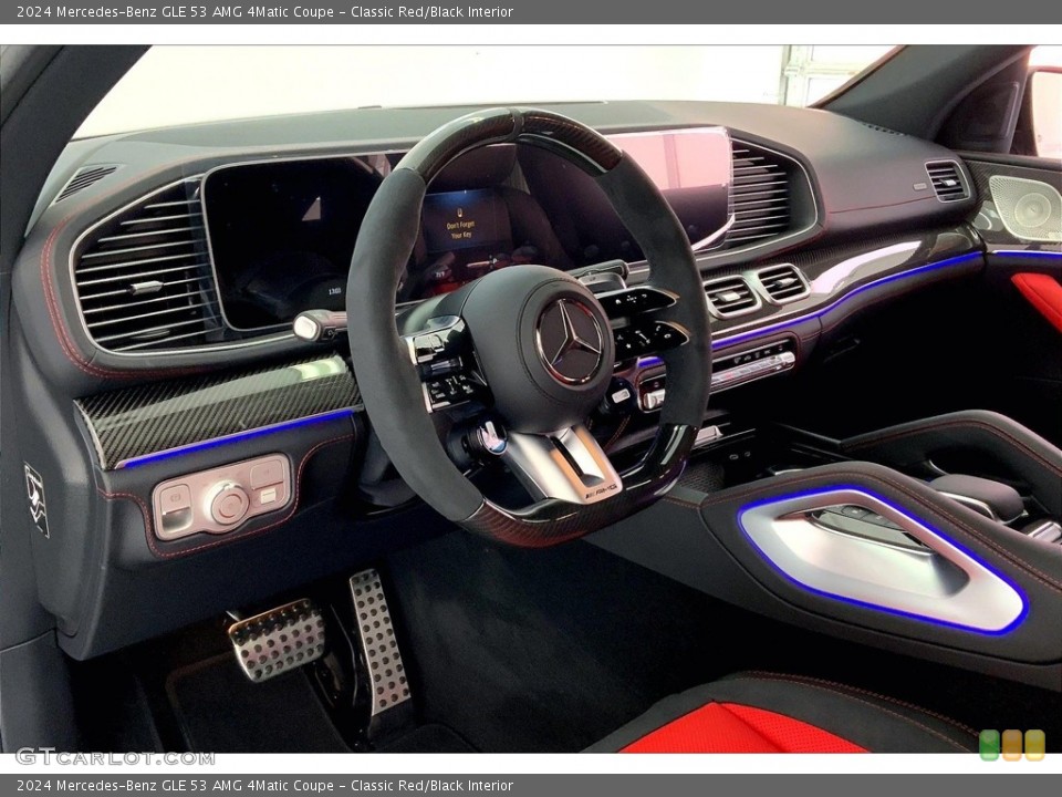 Classic Red/Black Interior Front Seat for the 2024 Mercedes-Benz GLE 53 AMG 4Matic Coupe #146624208