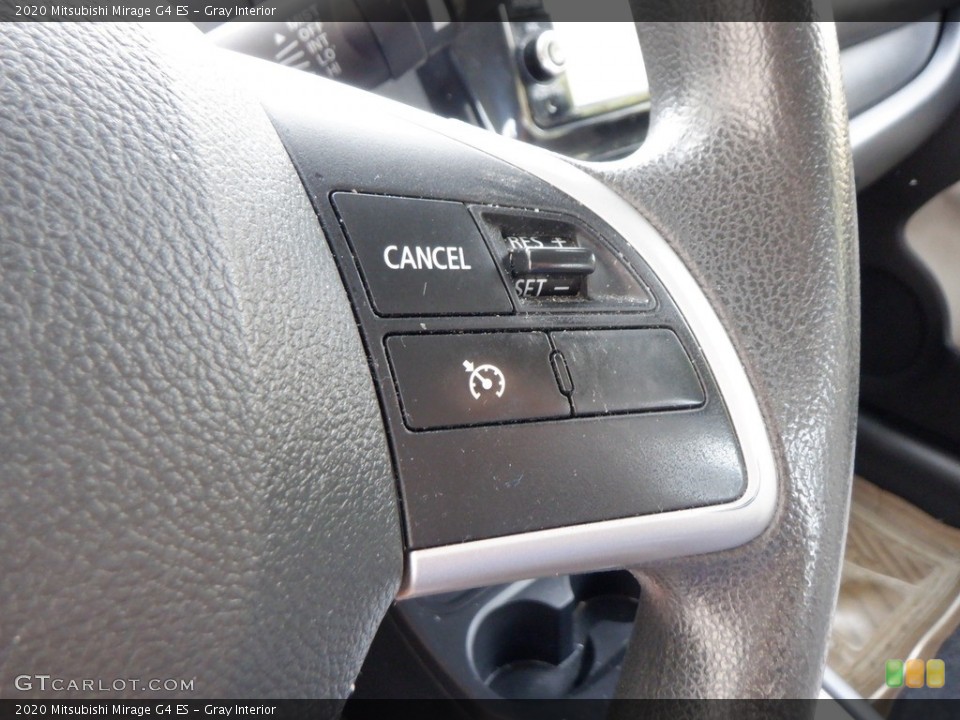 Gray Interior Steering Wheel for the 2020 Mitsubishi Mirage G4 ES #146624221