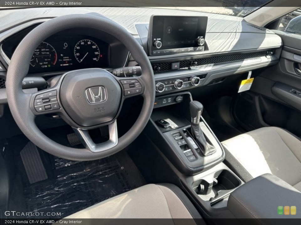 Gray Interior Photo for the 2024 Honda CR-V EX AWD #146624543