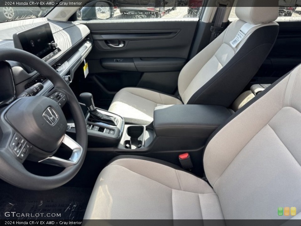 Gray Interior Front Seat for the 2024 Honda CR-V EX AWD #146624584