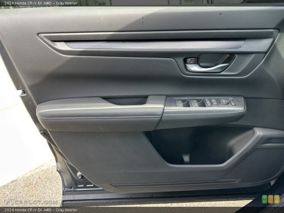 Gray Interior Door Panel for the 2024 Honda CR-V EX AWD #146624910