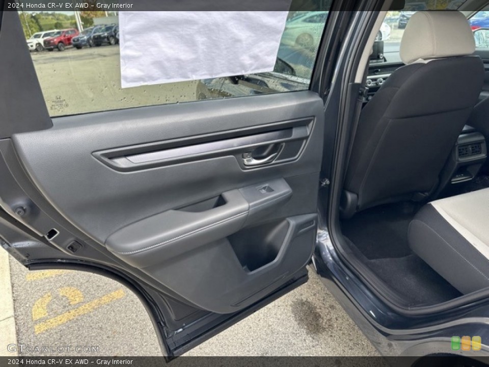 Gray Interior Door Panel for the 2024 Honda CR-V EX AWD #146624956