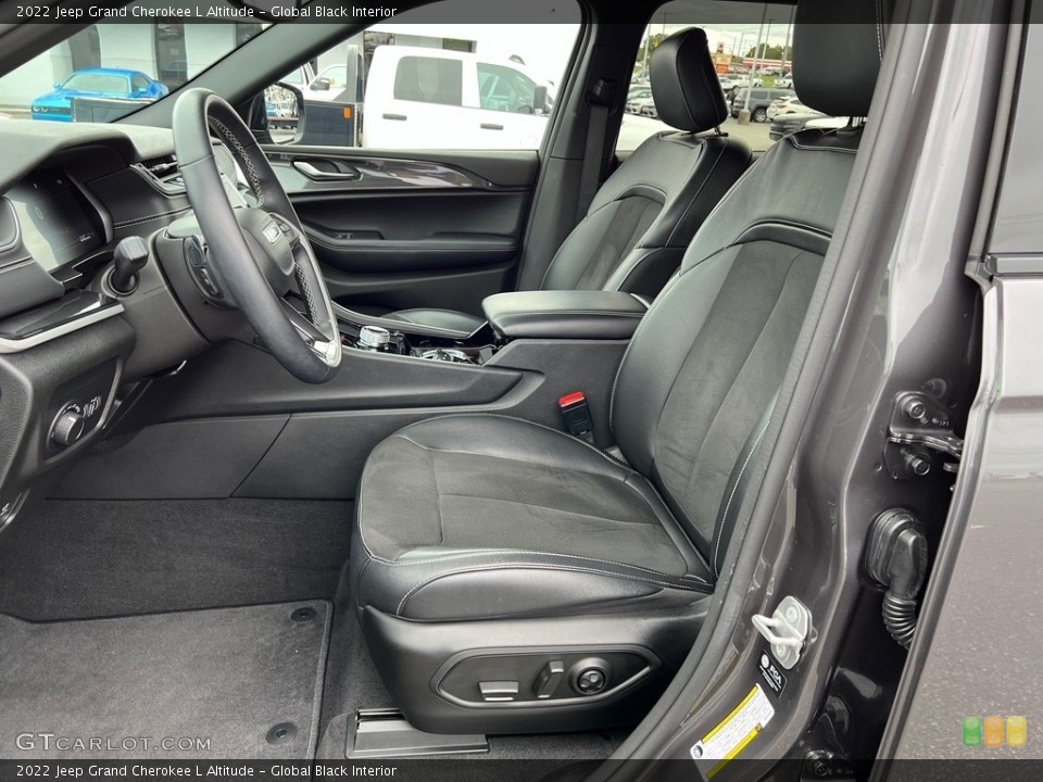 Global Black Interior Photo for the 2022 Jeep Grand Cherokee L Altitude #146625595