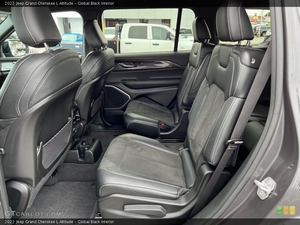 Global Black Interior Rear Seat for the 2022 Jeep Grand Cherokee L Altitude #146625700