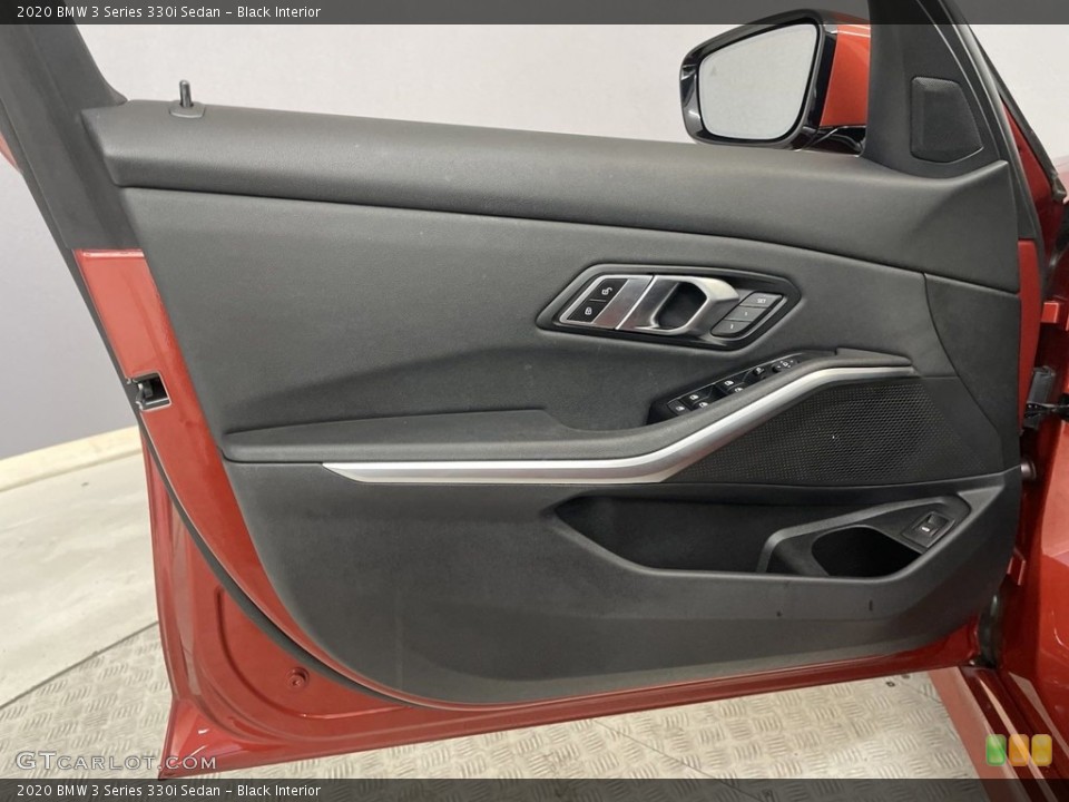 Black Interior Door Panel for the 2020 BMW 3 Series 330i Sedan #146625901