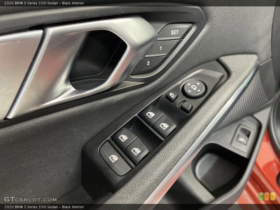 Black Interior Door Panel for the 2020 BMW 3 Series 330i Sedan #146625920