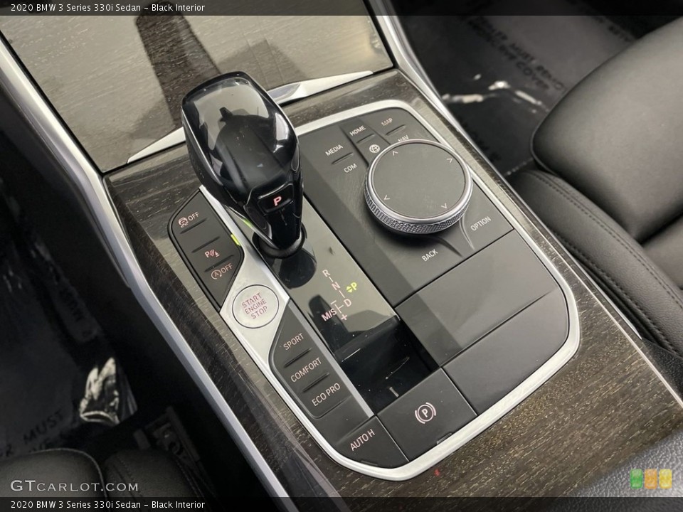 Black Interior Transmission for the 2020 BMW 3 Series 330i Sedan #146626161